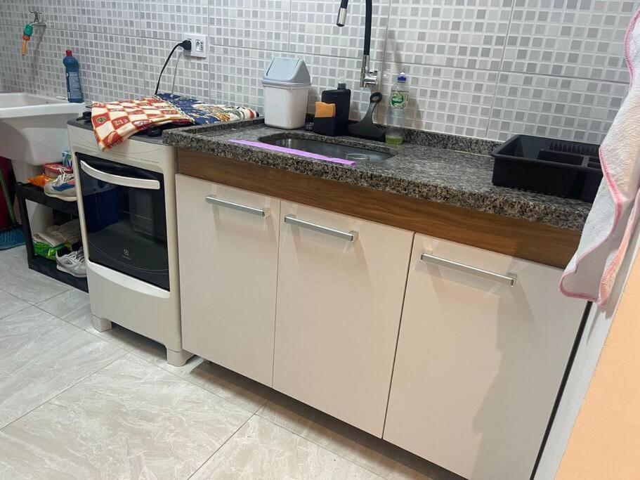 Apartamento Beira Mar - Praia Massaguacu Caraguatatuba Dış mekan fotoğraf